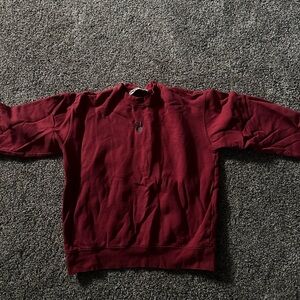 Red playboy crew neck